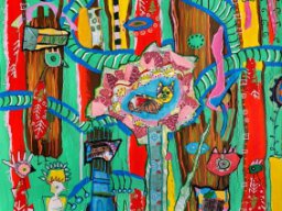 Räuber Charly auf dem Baum